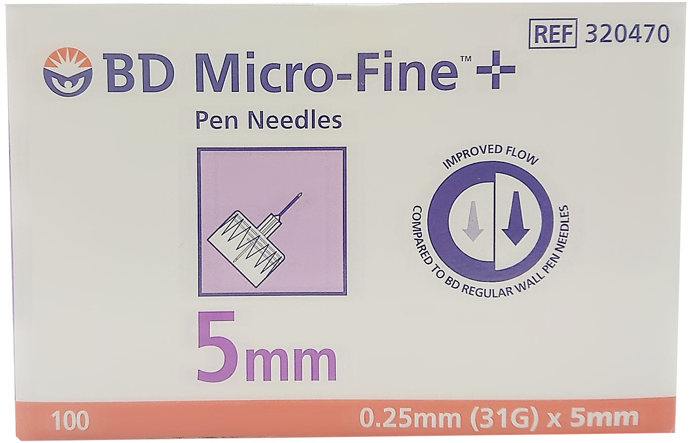 BD注射針頭[紫] 31G 5MM 100顆